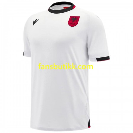 Fotballdrakt Albania Bortetrøye 2025 Kortermet